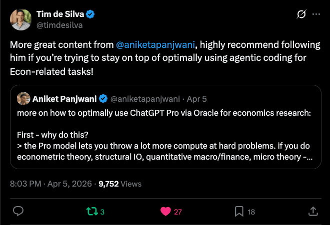 Tim de Silva testimonial