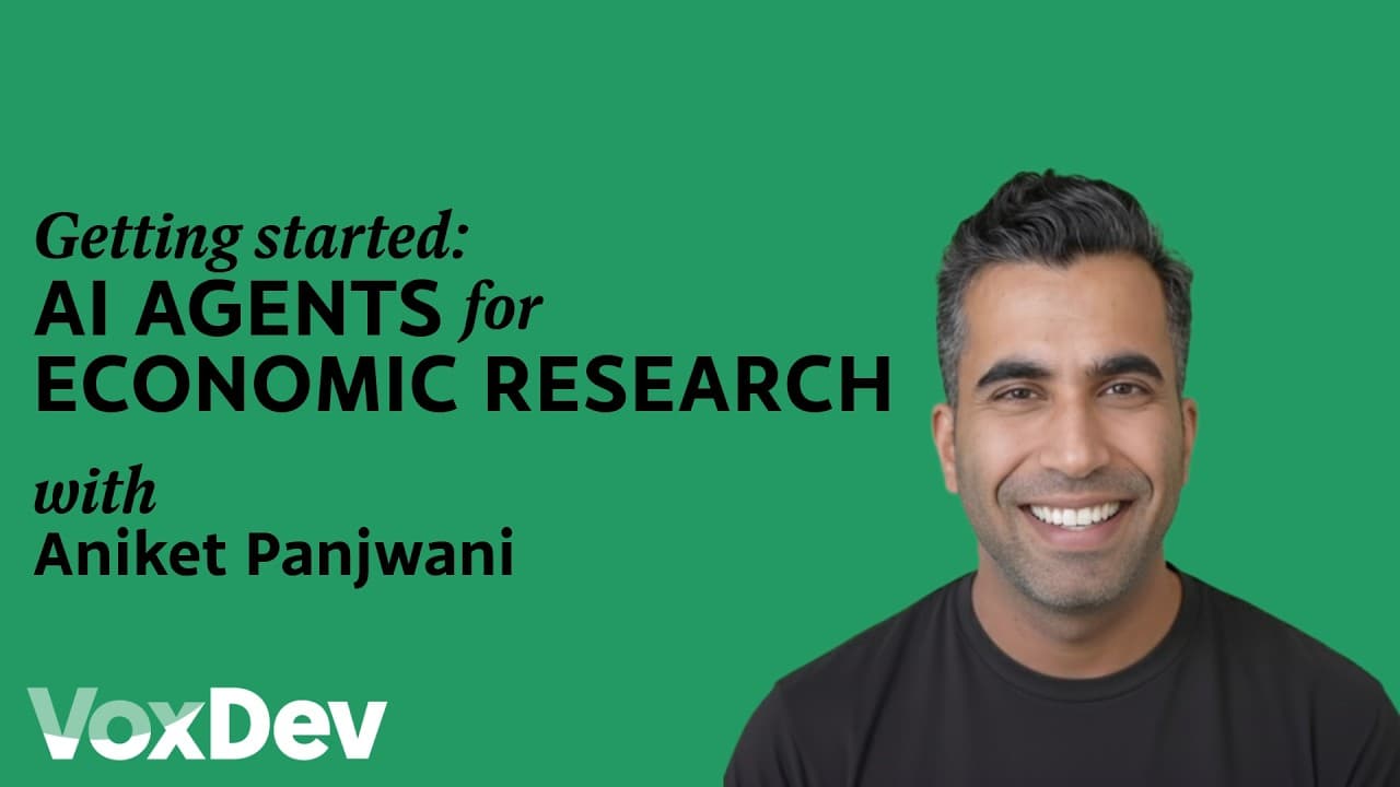 AI Agents for Economic Research VoxDev talk